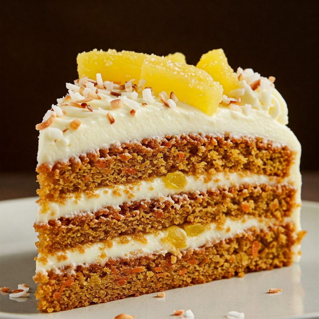 Carrot Pineapple Cake
