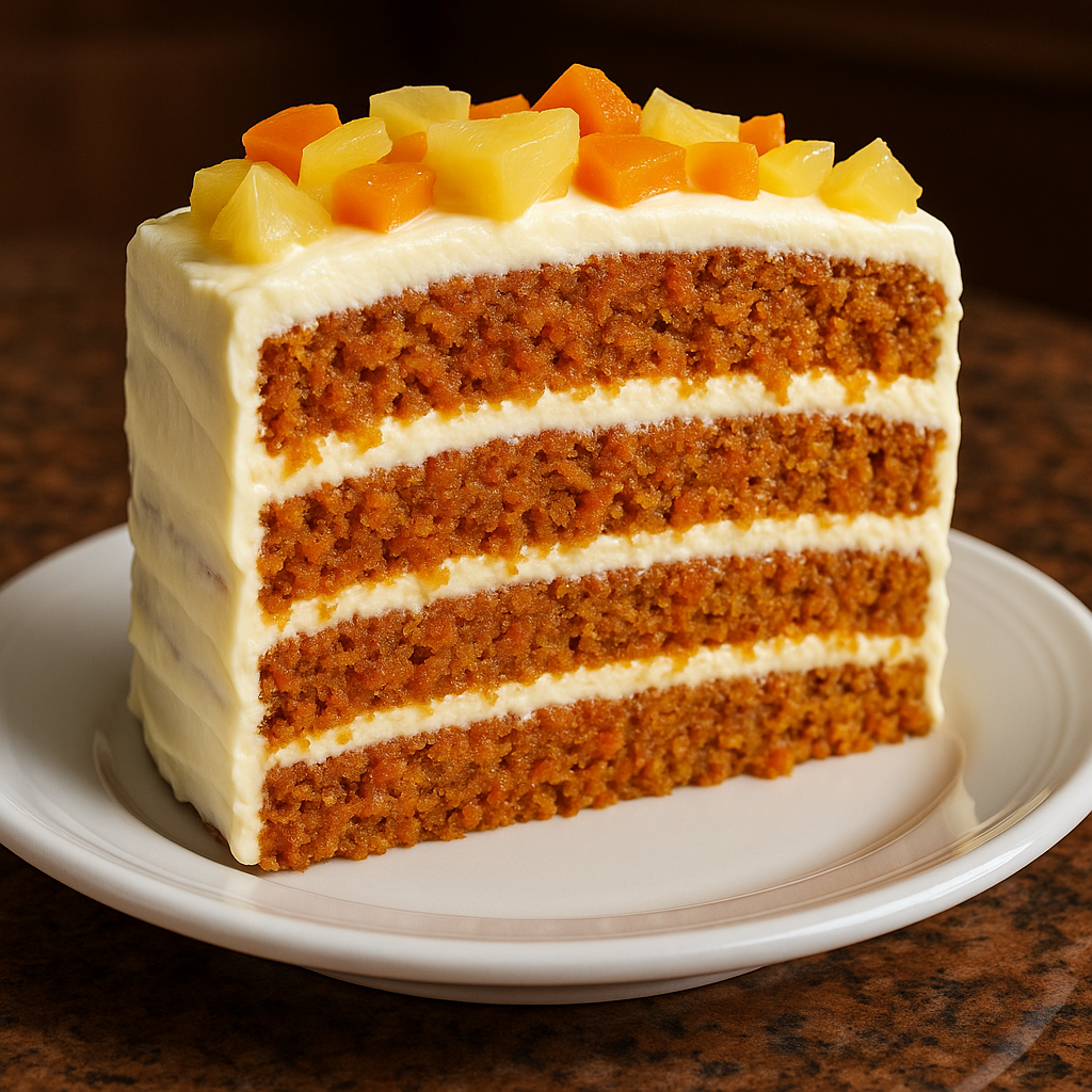 Hawaiian Carrot Pineapple Cake Recipe