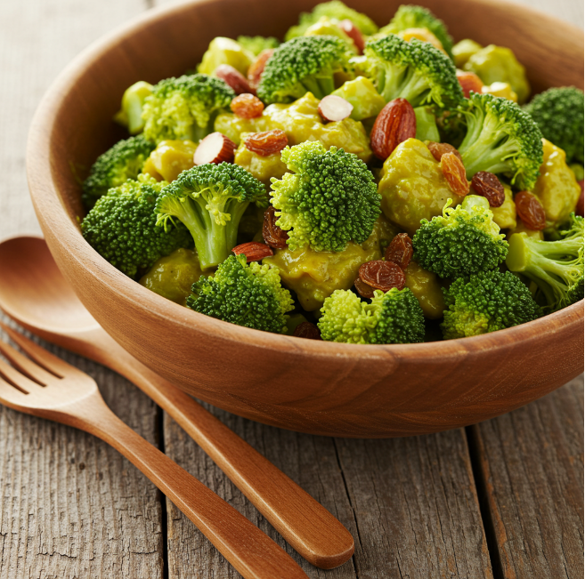 curried broccoli salad recipe