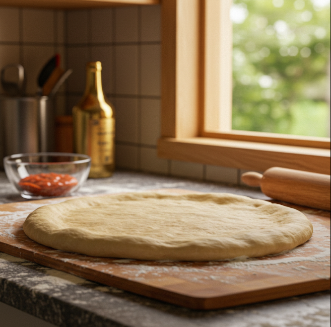the best Italian pizza dough recipe