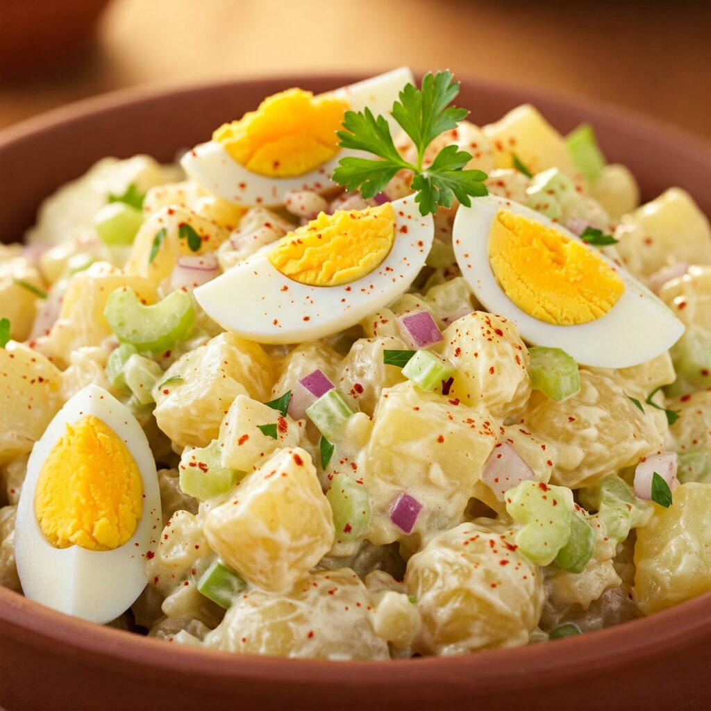 Classic Creamy Potato Salad Recipe